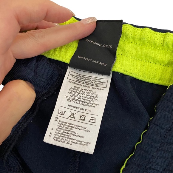 Adidas Men’s Blue & Yellow Track Pants, Size Large - Picture 14 of 16